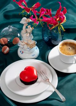 Tea, coffee, and drinking chocolate - the three hot pleasurable drinks