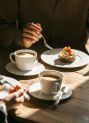 Tea, coffee, and drinking chocolate - the three hot pleasurable drinks
